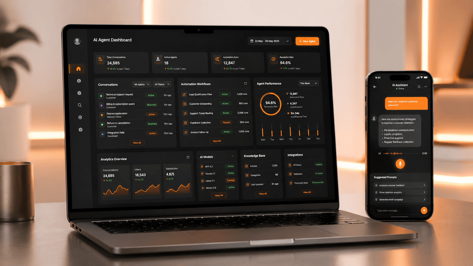 AI Chatbot System product preview