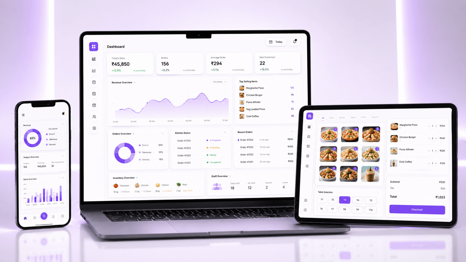 Restaurant POS System product preview